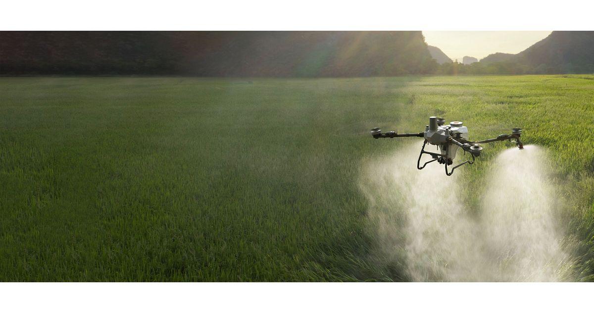 DJI Agriculture Elevates Precision Farming with Global Launch of Agras T55 and T100 Dual Battery Spraying System - Mynewsdesk