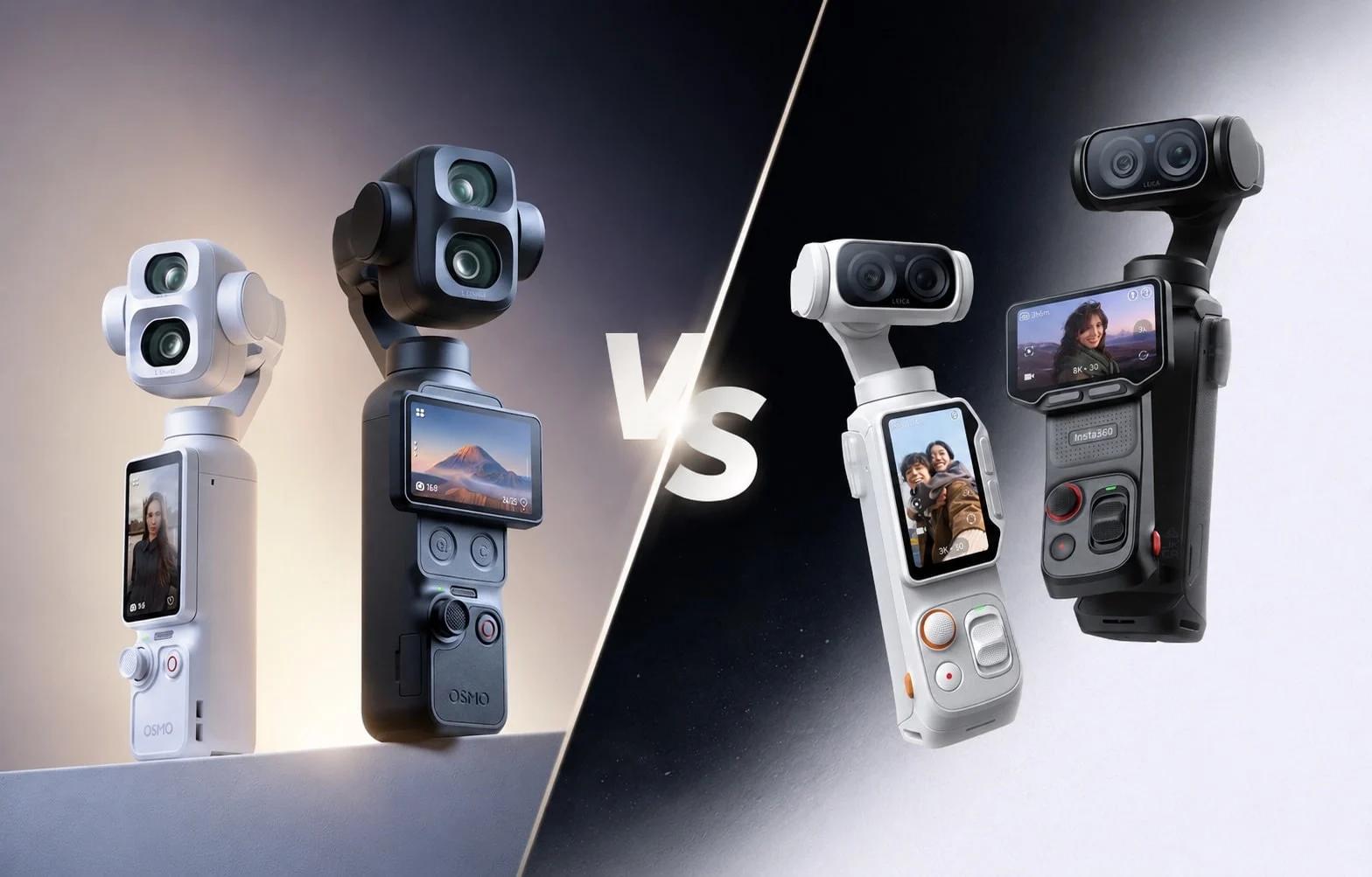 DJI Osmo Pocket 4P vs Pocket 4 vs Pocket 3, and the Insta360 Luna Ultra Americans Can Actually Buy - DroneXL.co