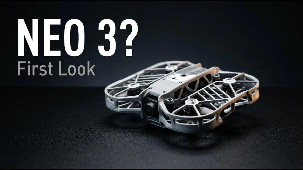 A Mystery DJI Drone Prototype Was Just Spotted : Anticipated Neo 3?