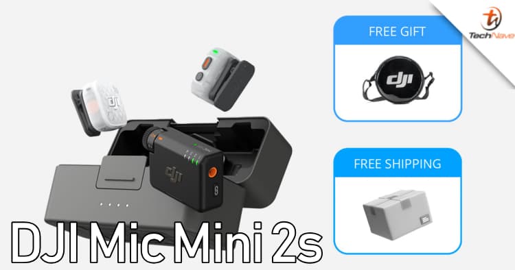 DJI Mic Mini 2S Malaysia release - 32-bit float internal recording, two-level AI noise canceling, 40-hour battery life and more for RM699 - TechNave