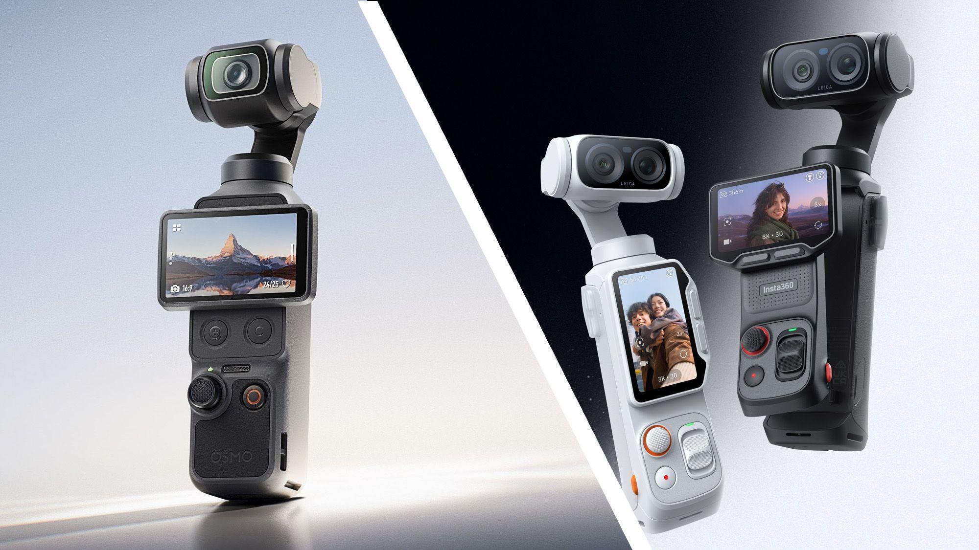DJI calls out Insta360 in tech world's version of the ‘Spider-Man pointing’ meme — lawsuit accuses rival of ‘blatantly’ copying its Pocket 3 vlogging camera - TechRadar