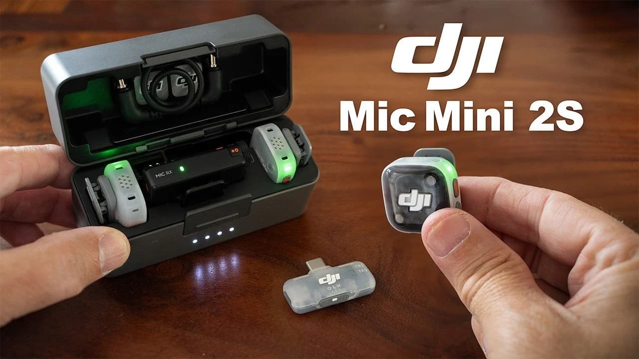 The DJI Mic Mini 2S Delivers 11 Hours of Continuous Battery - Geeky Gadgets