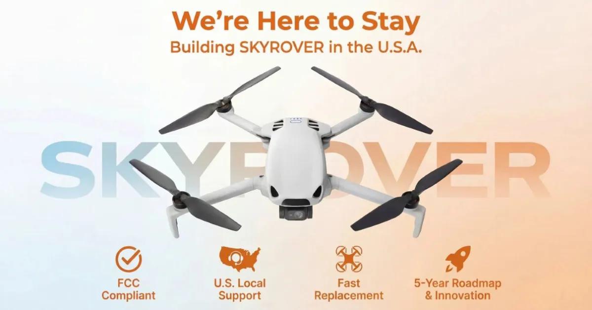 Skyrover wants to be your next DJI drone