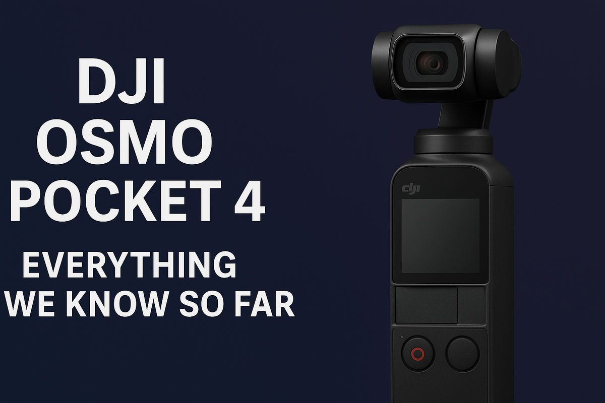 DJI Osmo Pocket 4: Everything We Know So Far (FCC Confirmed Specs, Big Leaks & A Sudden Release Race)